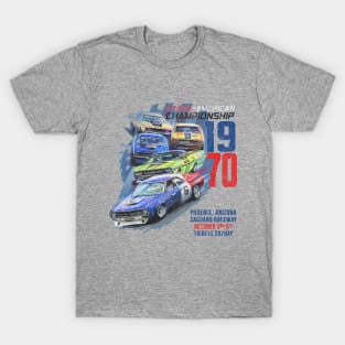 Race Poster distressed T-Shirt